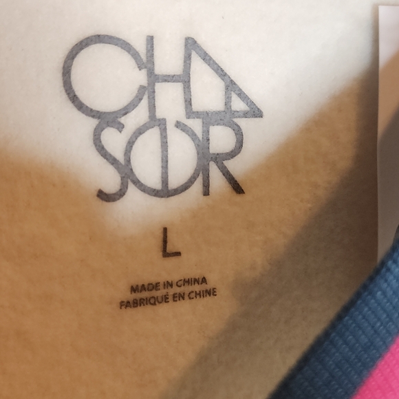 NWT Chaser White 'Ski Ya Later' Sweatshirt Soft Cozy Size Large Retro Winter - Picture 3 of 14